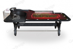 American Roulette Table "Classic DeLuxe" (1 level border)